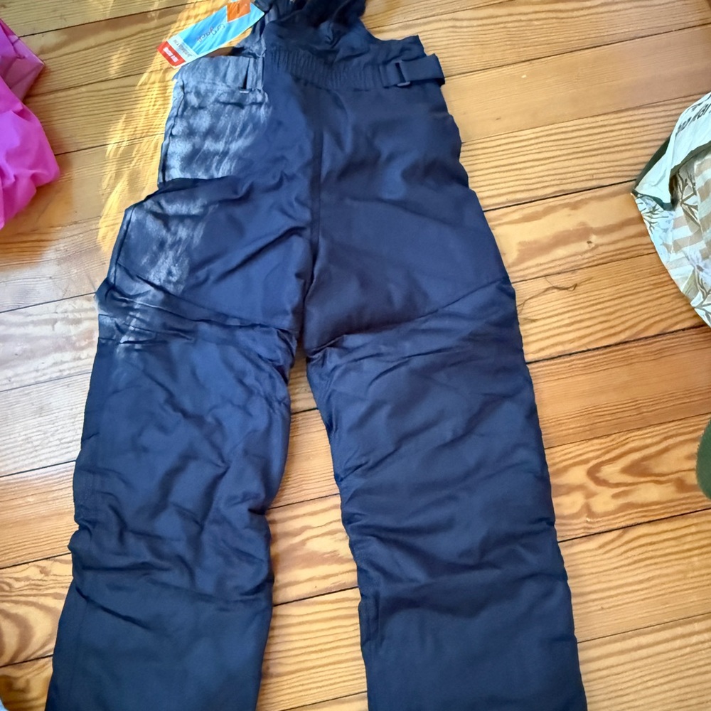 Cat & Jack Black Kids Snow Bib Pants